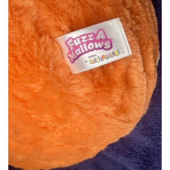 Fuzz-A-Mallows Erica Hamster Plush Orange & White Squishmallows - Picture 4 of 6